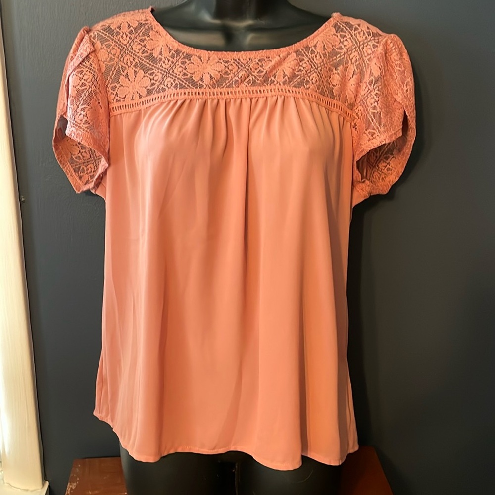 Meraki blouse in dusty pink